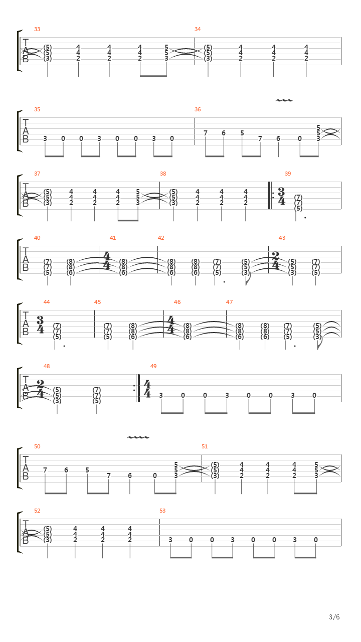 Heilige Lieder吉他谱