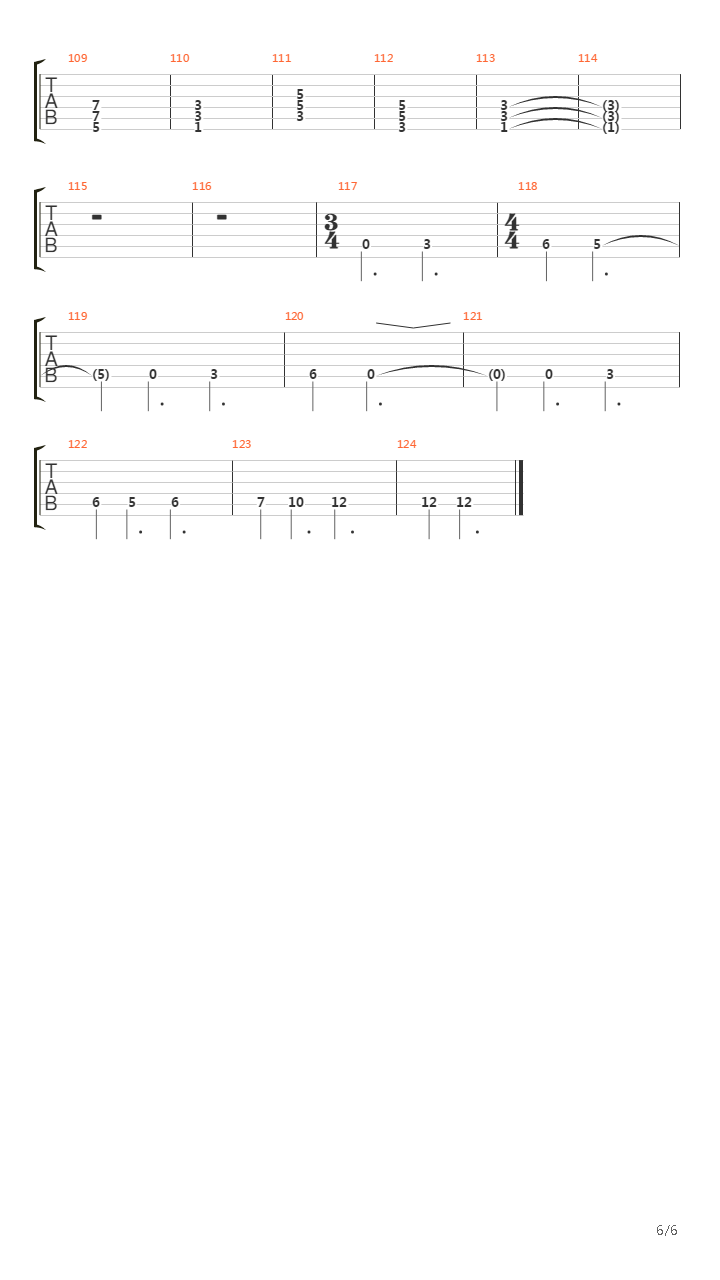 Heilige Lieder吉他谱