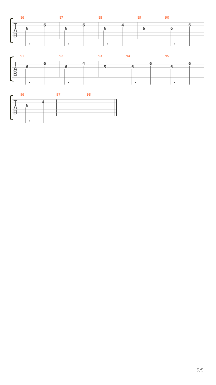 Terpentin吉他谱