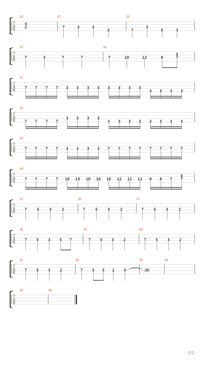 Piece1吉他谱