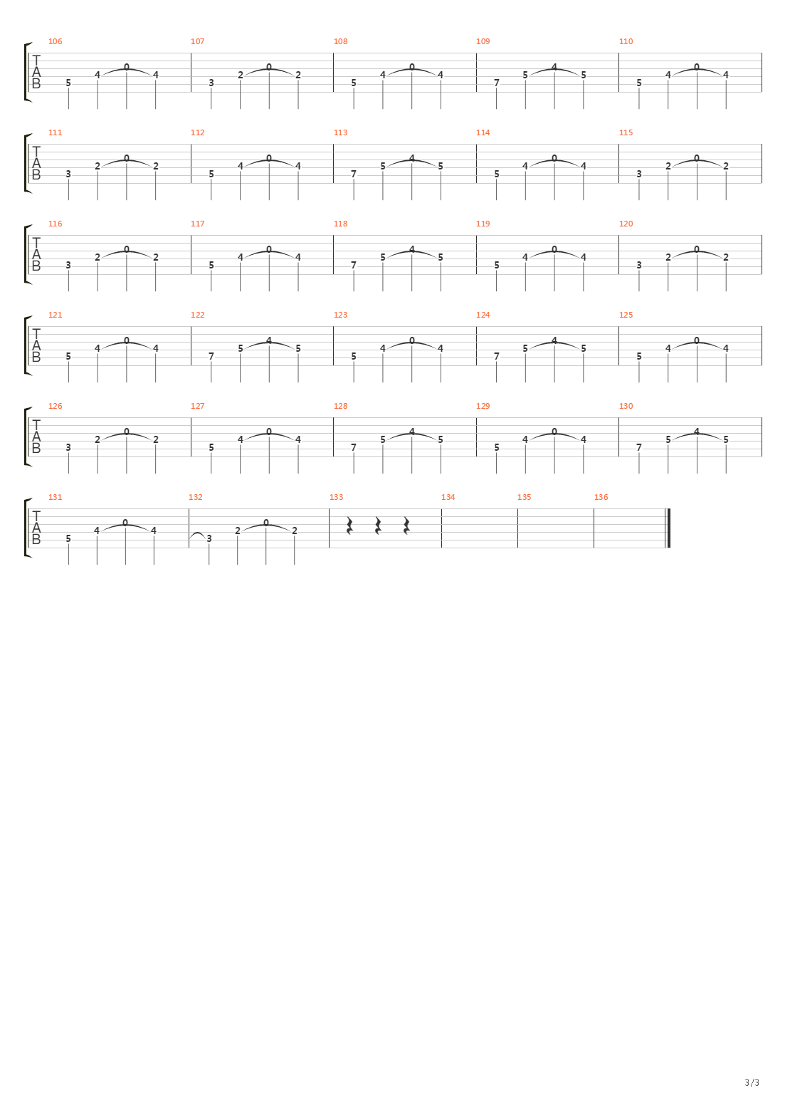 Ekhono吉他谱