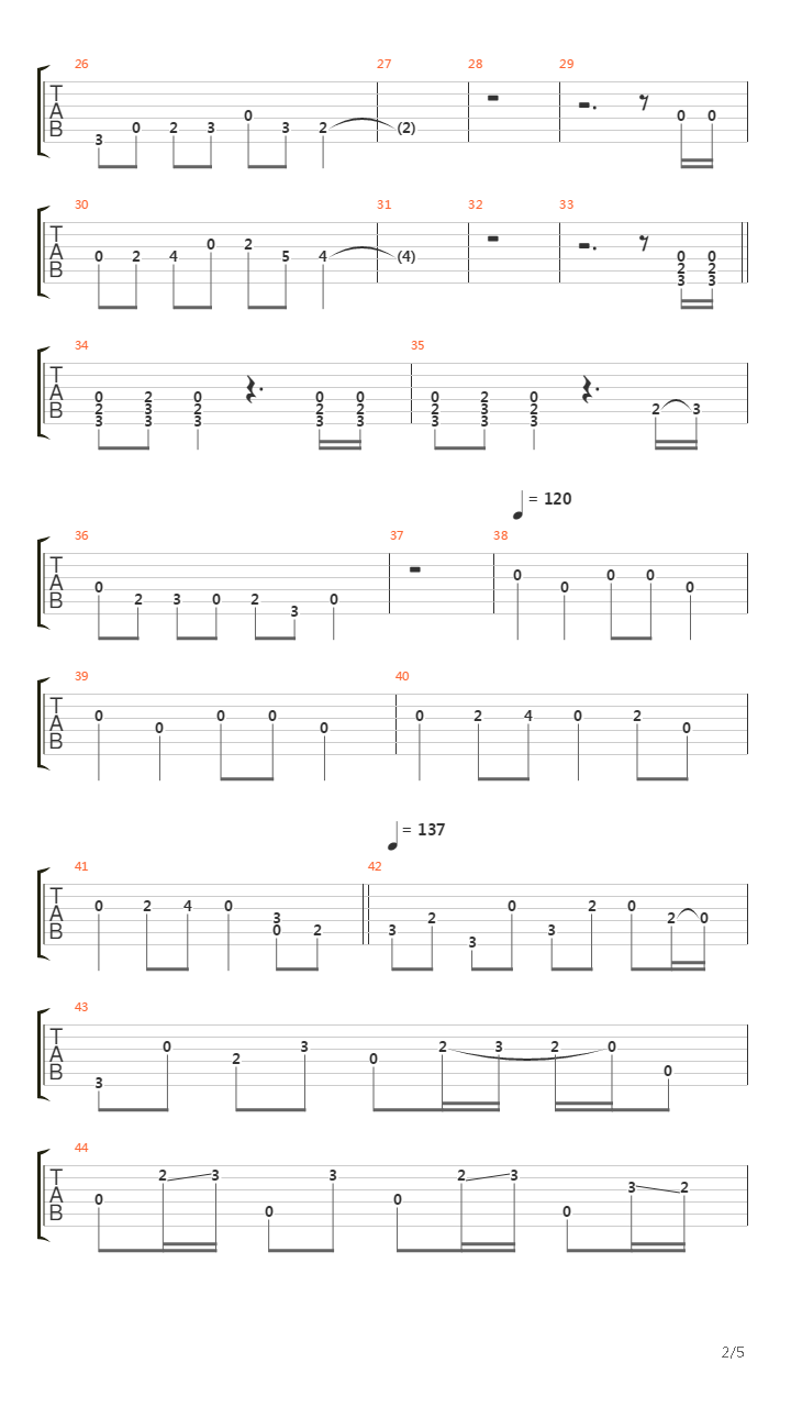 Dueling Banjos吉他谱