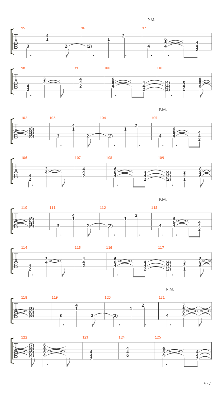 Azul吉他谱