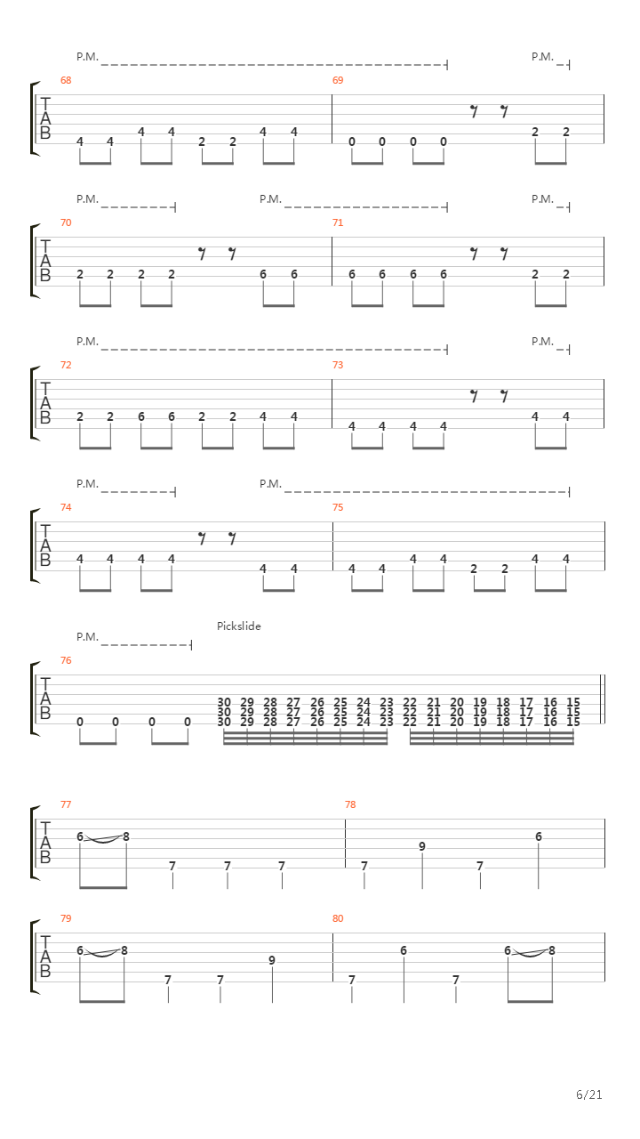 A1 Roller Rager吉他谱