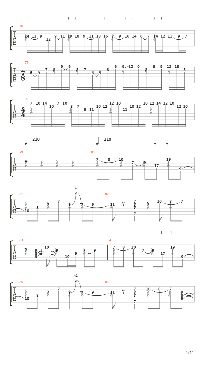 Dew吉他谱