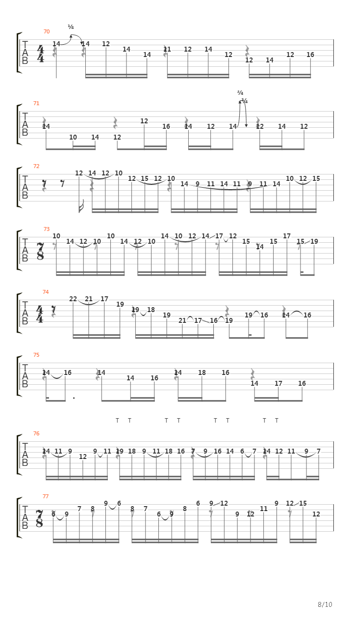 Dew吉他谱