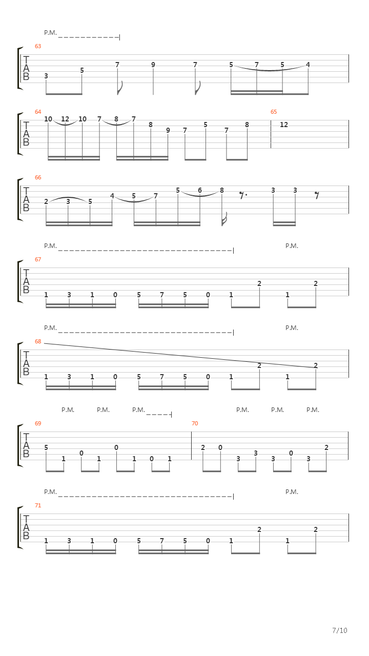 Elliptical Illuminations吉他谱