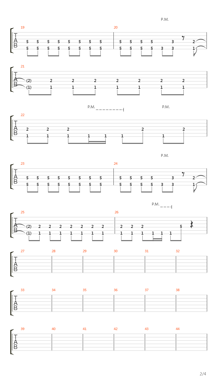 Elliptical Illuminations吉他谱