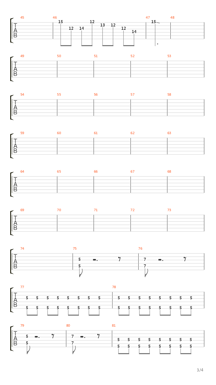 Elliptical Illuminations吉他谱