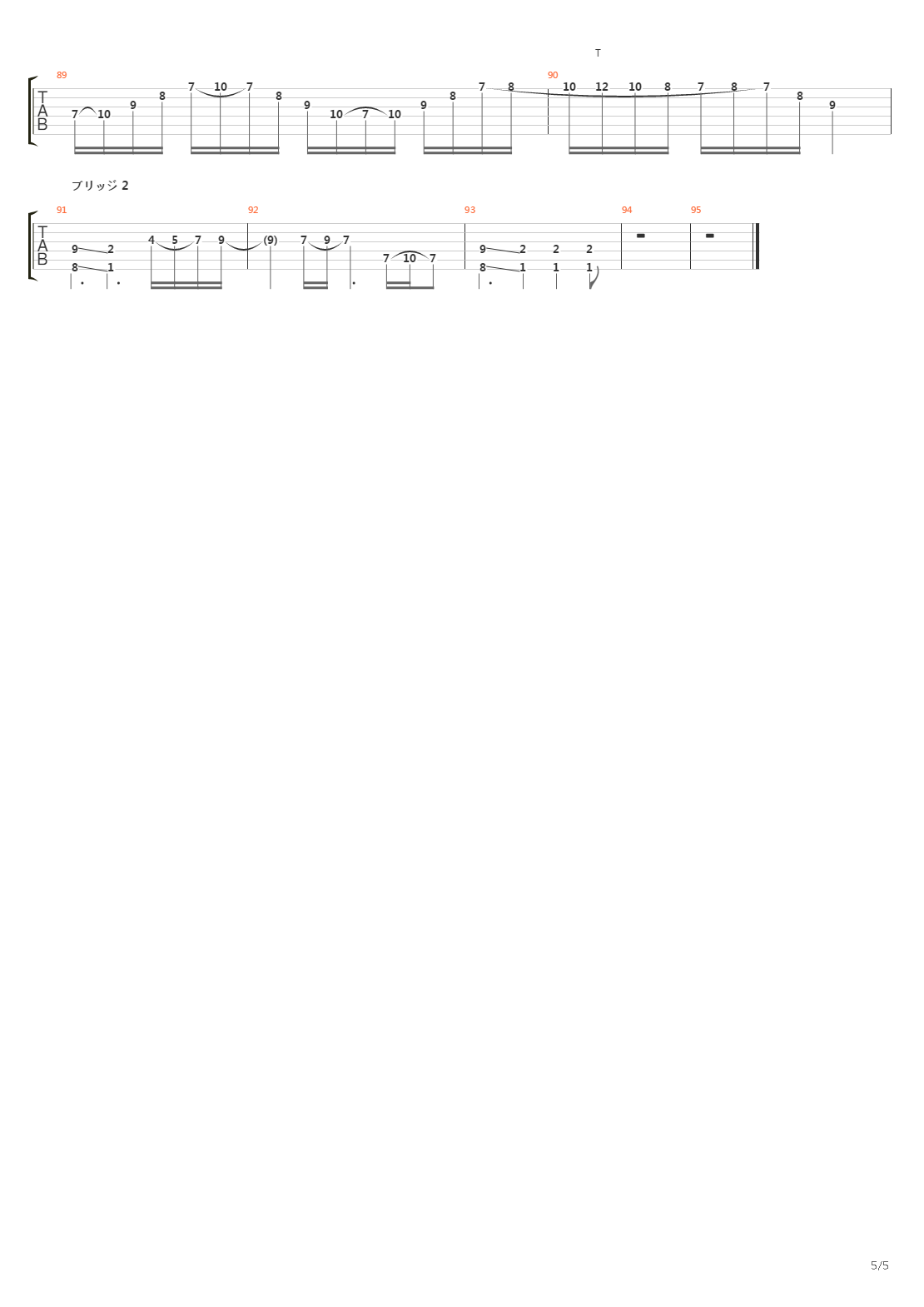 Elliptical Illuminations吉他谱
