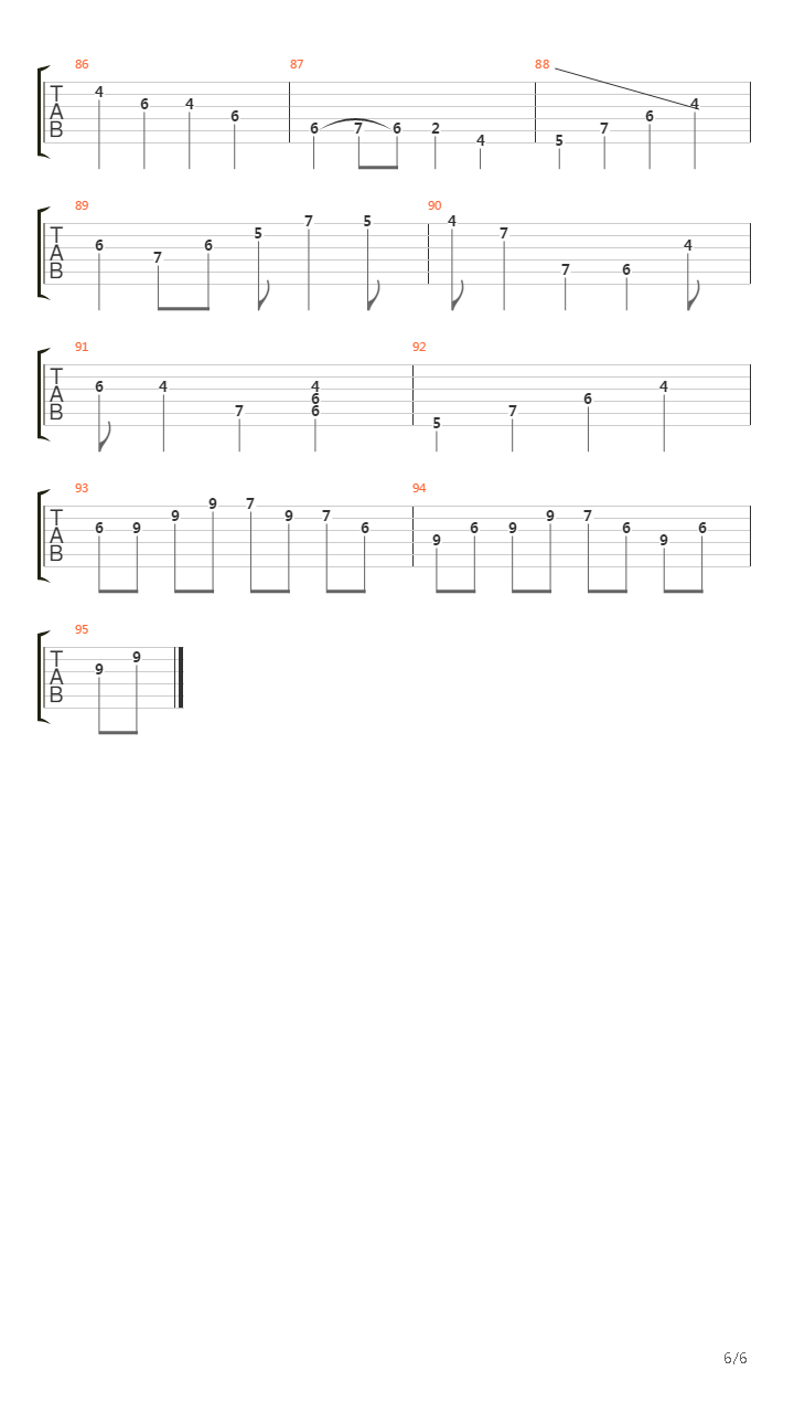 Knot吉他谱