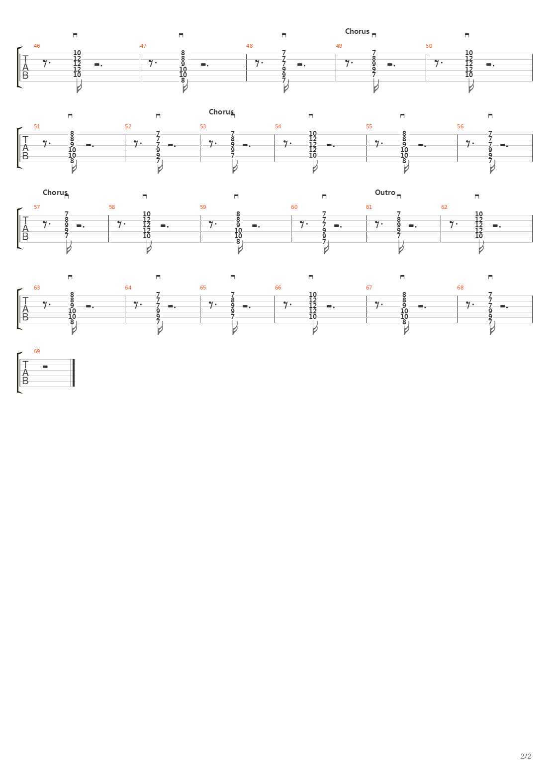 Easy吉他谱