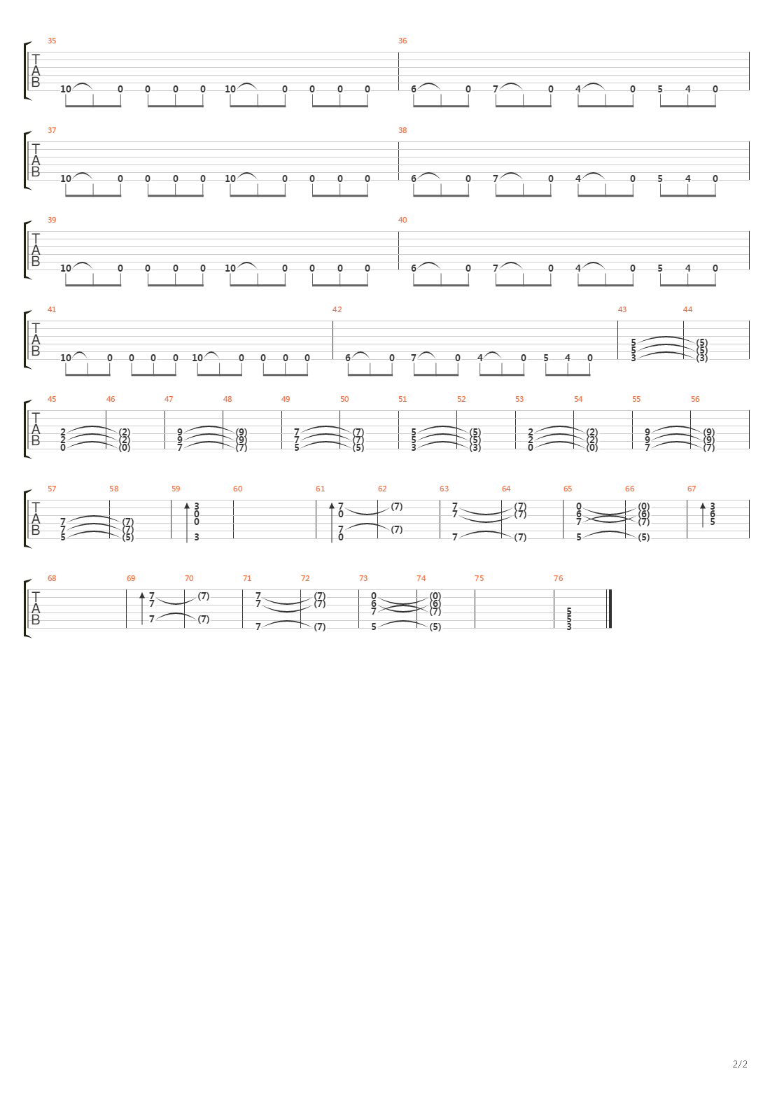 Option吉他谱