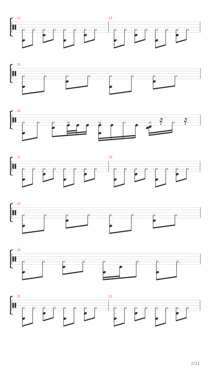 The Epilogue吉他谱