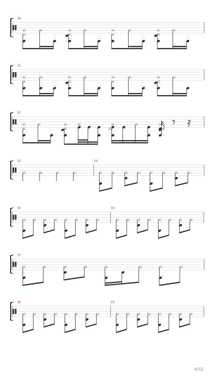 The Epilogue吉他谱