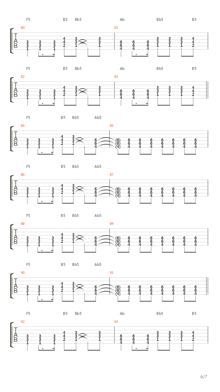 Simpatico吉他谱