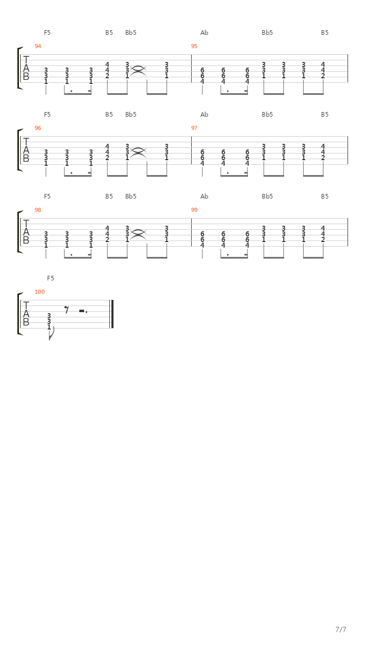 Simpatico吉他谱