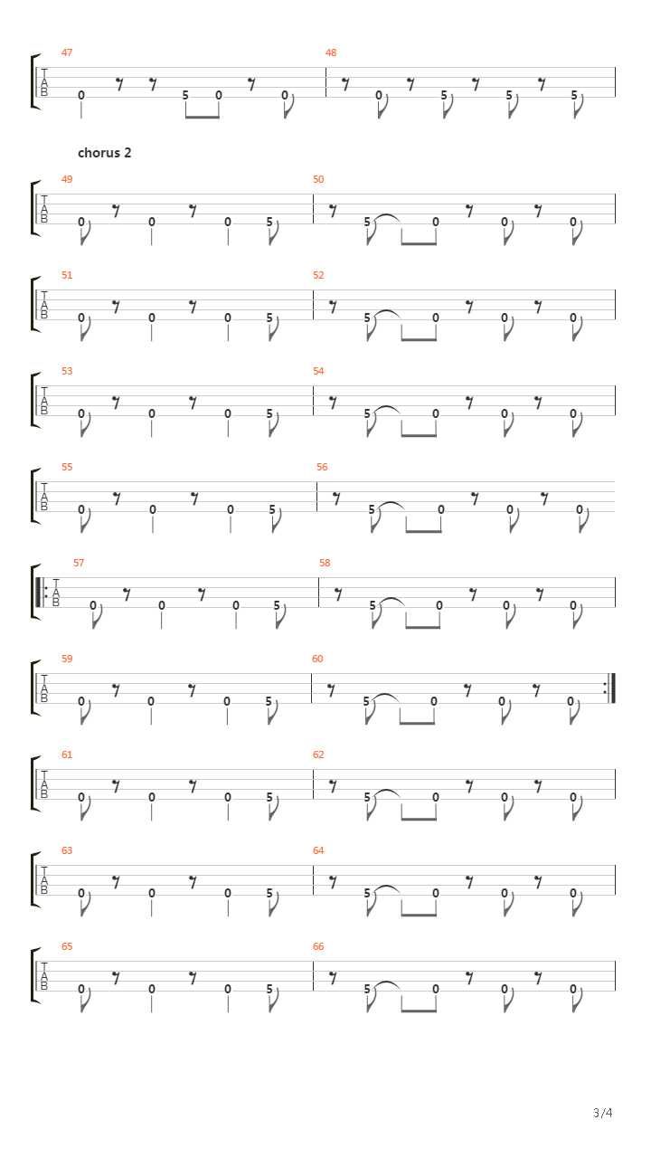 The Dope吉他谱