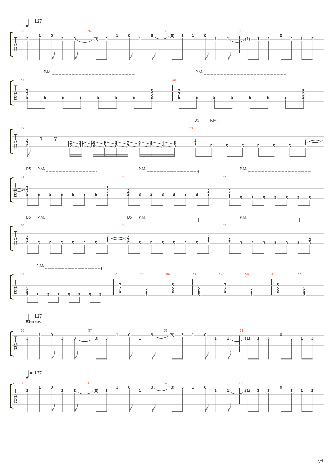 Rain吉他谱