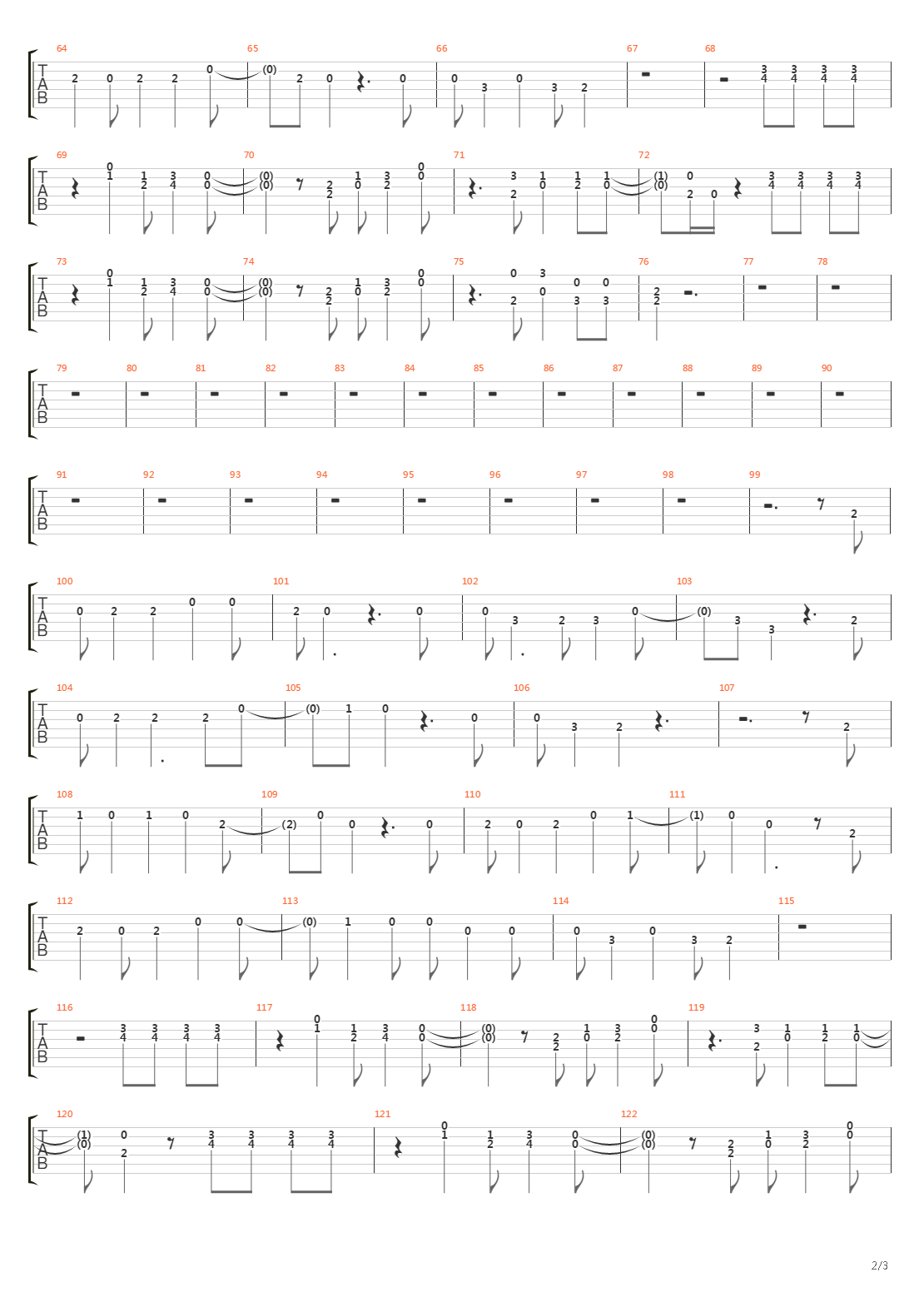 Apart吉他谱