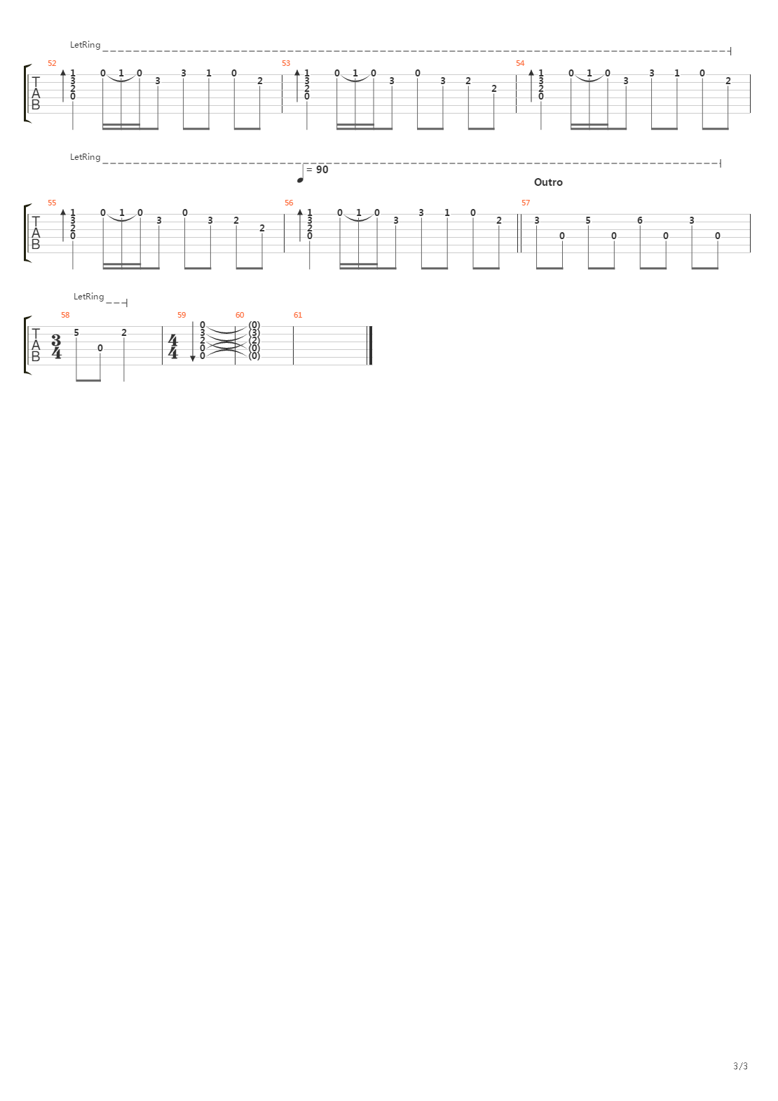 To Achieve The Ancestral Power吉他谱