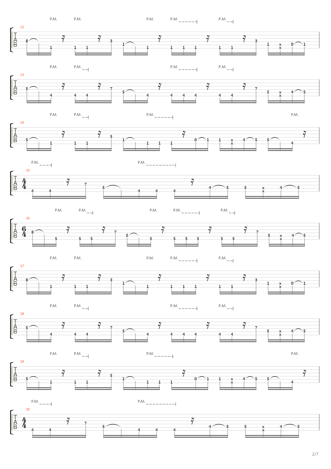 The Recovery吉他谱