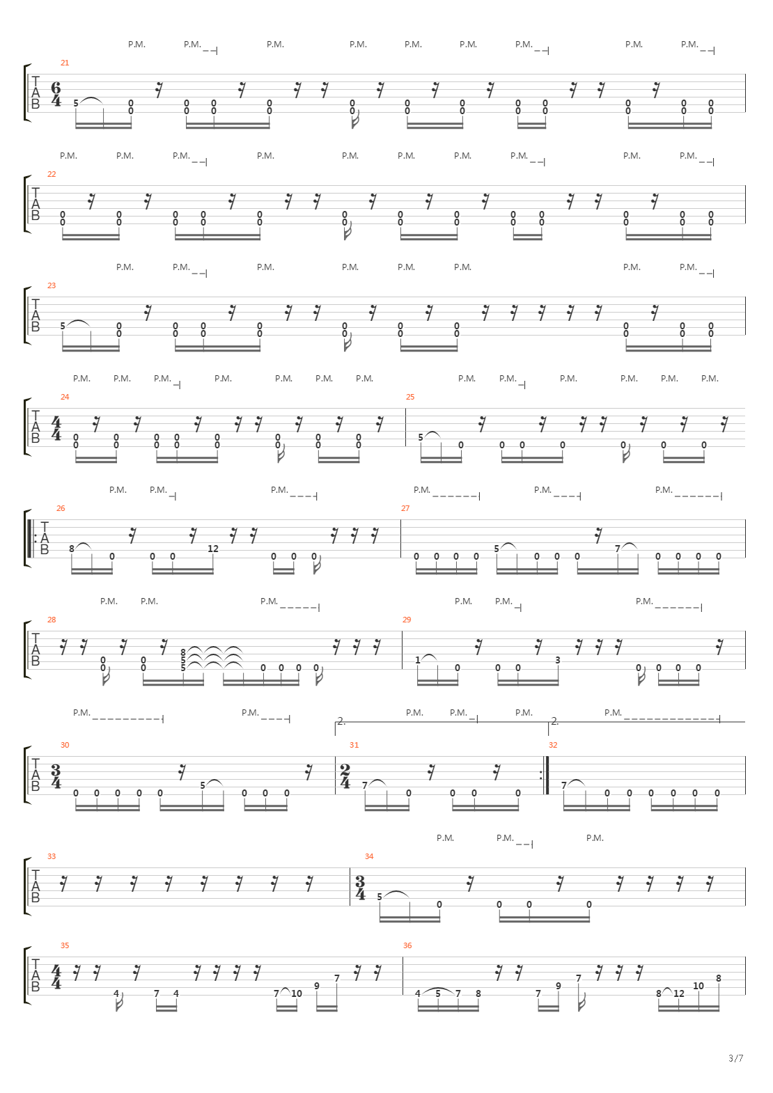 The Recovery吉他谱