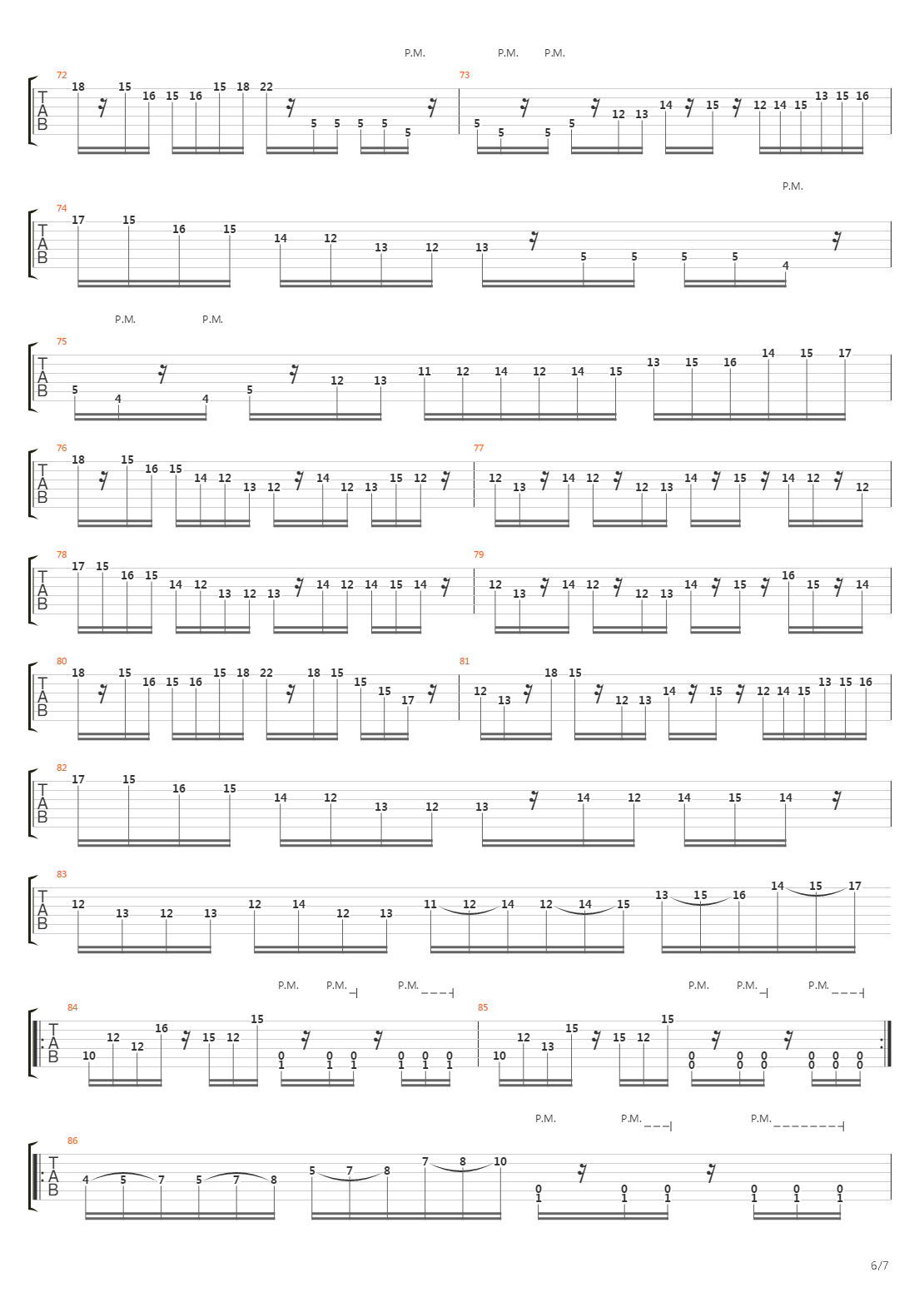 The Recovery吉他谱