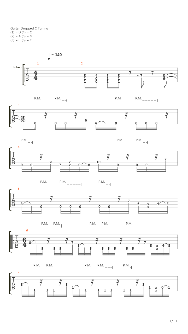 The Recovery吉他谱
