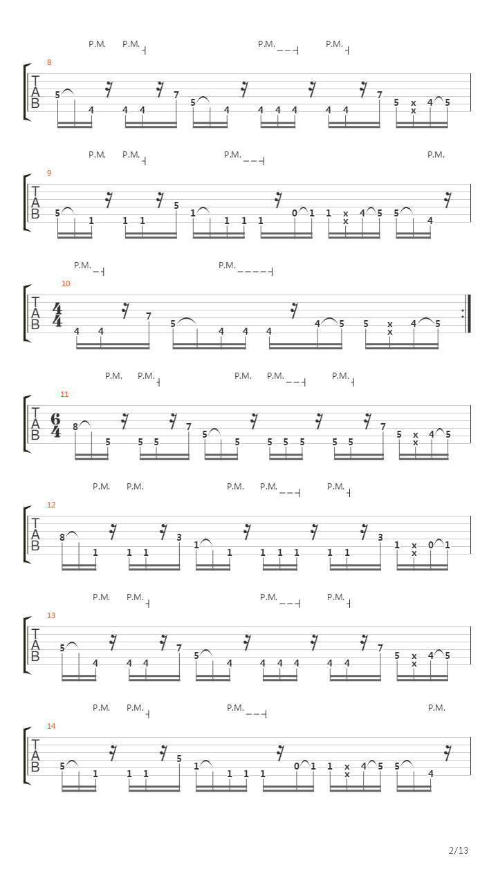 The Recovery吉他谱