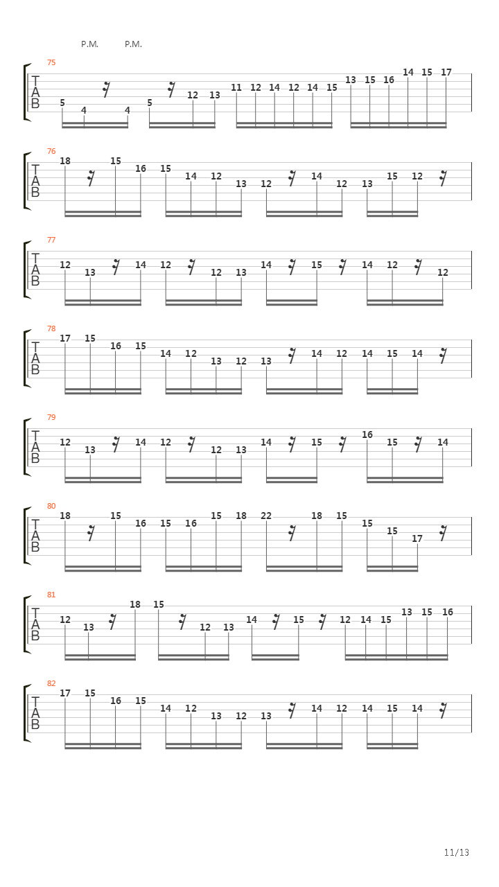The Recovery吉他谱