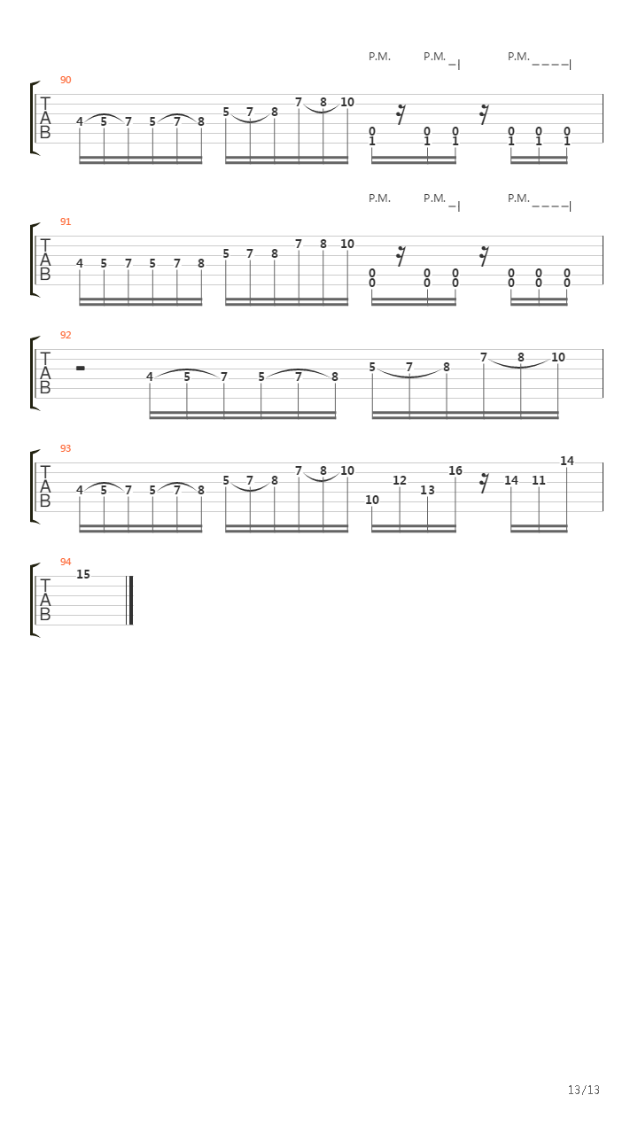 The Recovery吉他谱