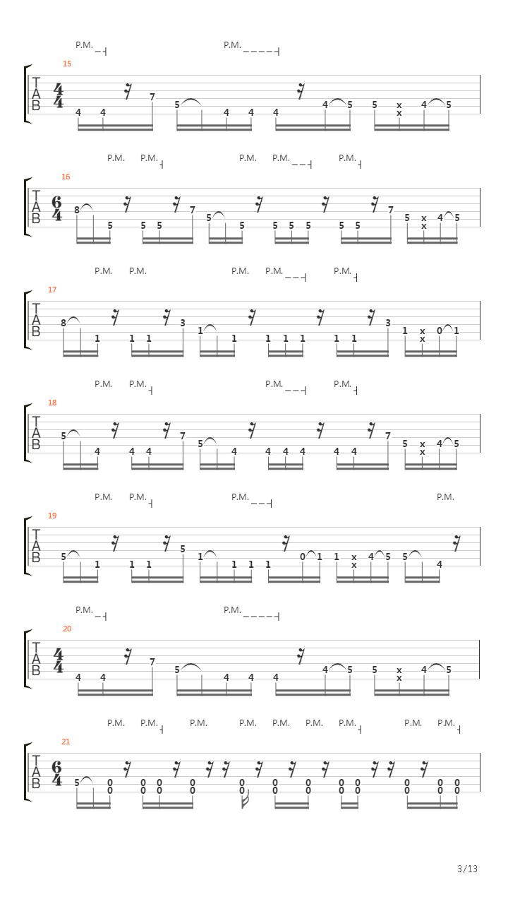 The Recovery吉他谱
