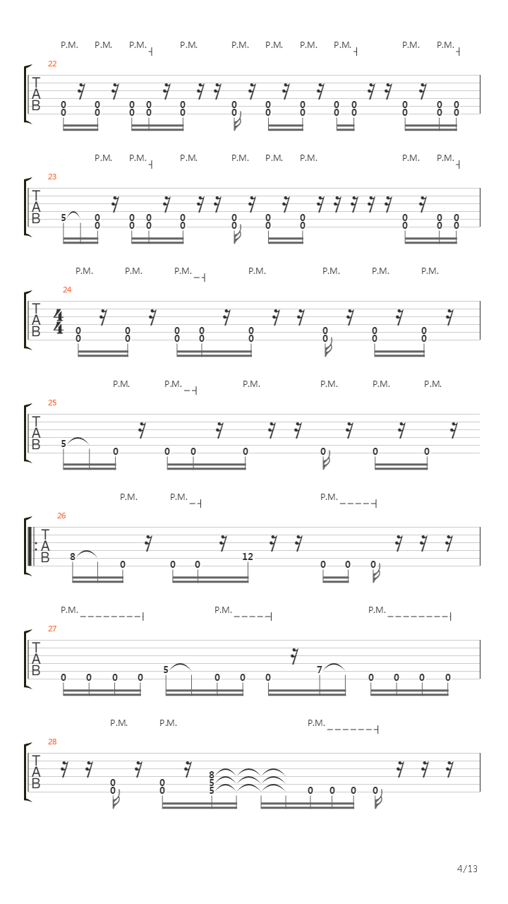 The Recovery吉他谱