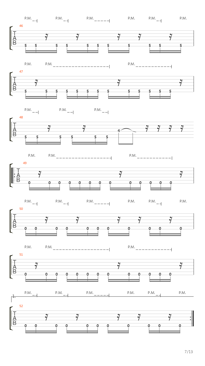 The Recovery吉他谱