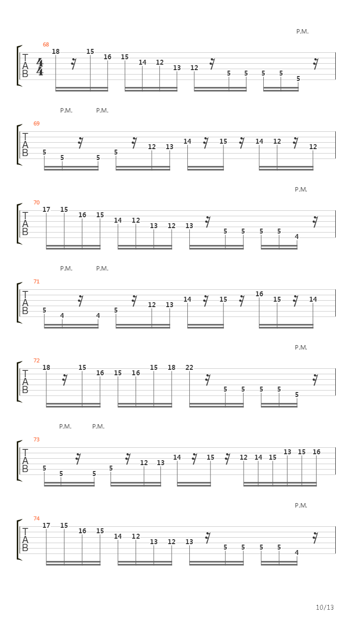 The Recovery吉他谱
