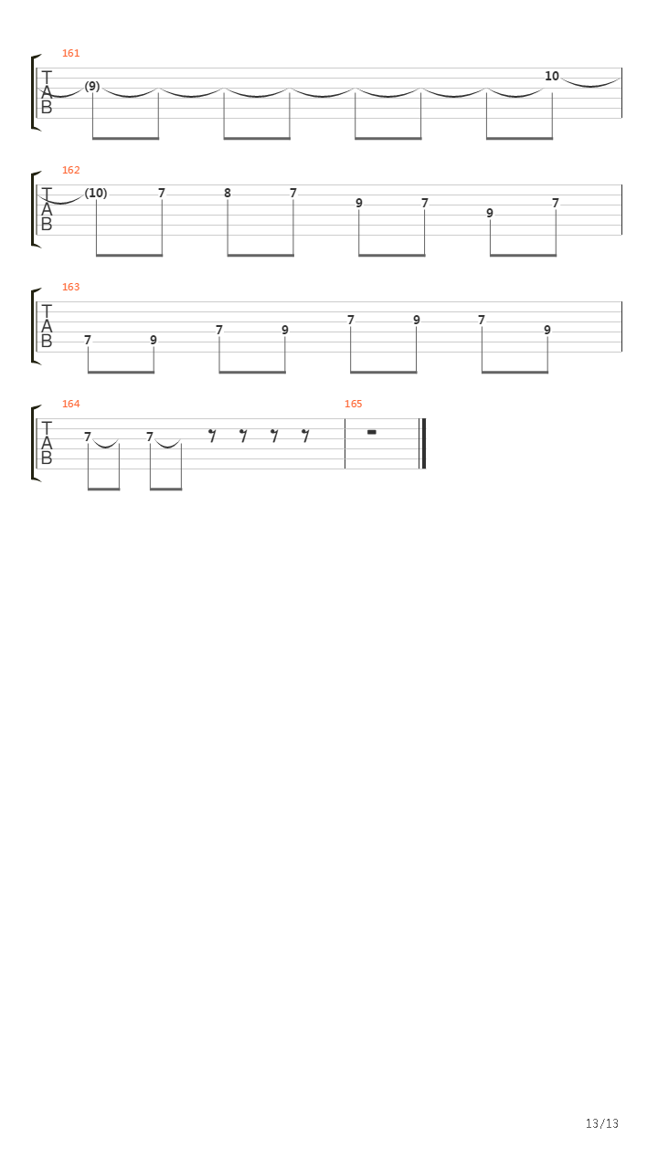 Quemando Cartas吉他谱
