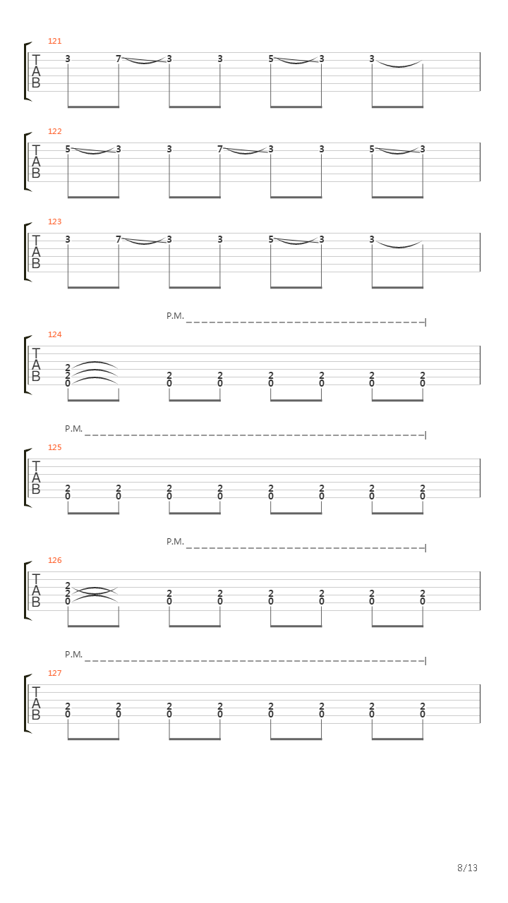 Quemando Cartas吉他谱