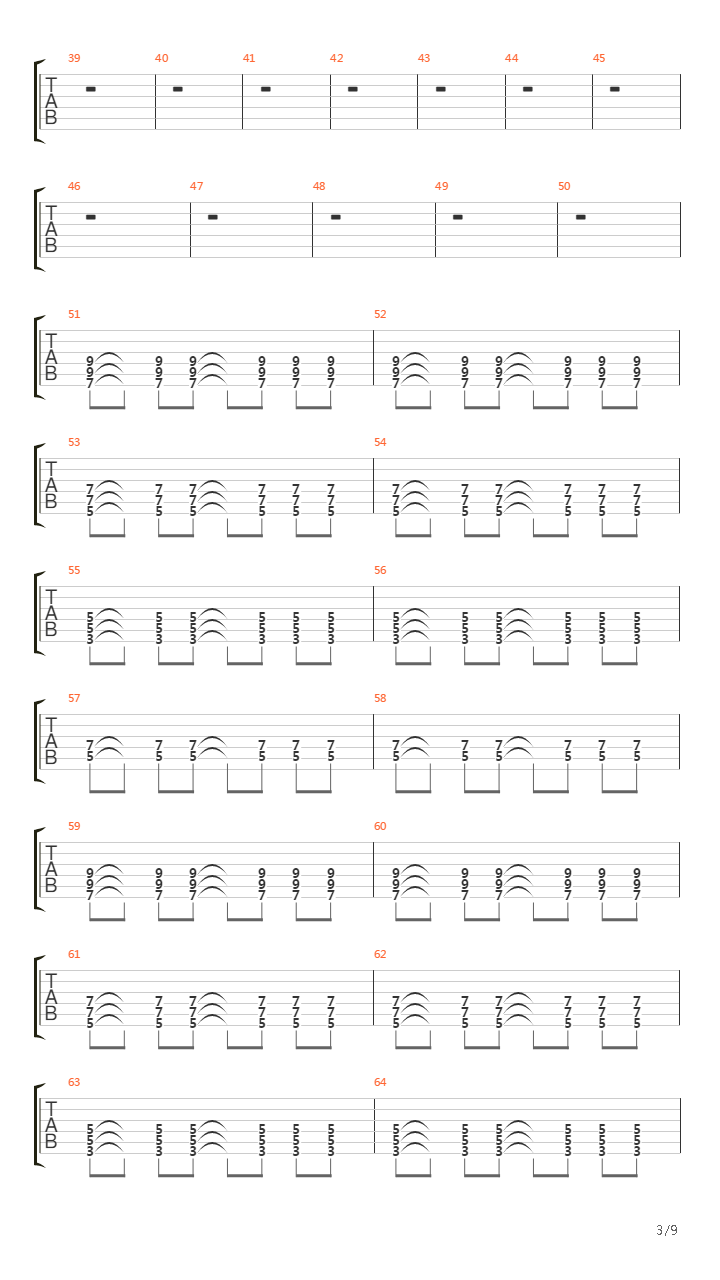 Outro Lugar吉他谱
