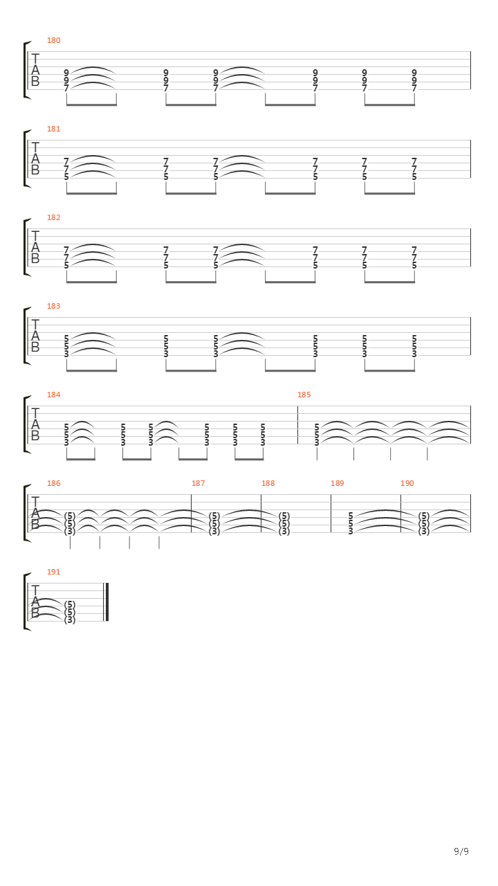 Outro Lugar吉他谱