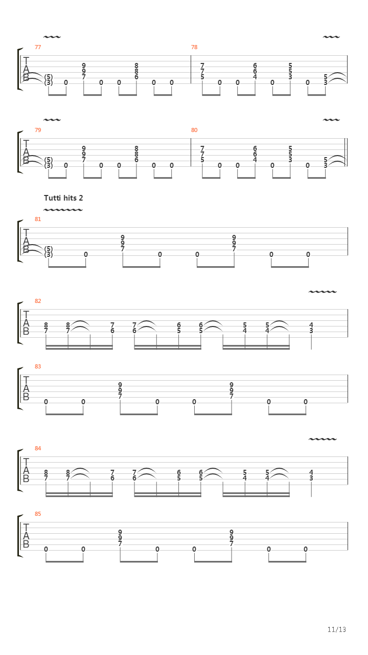 A1吉他谱