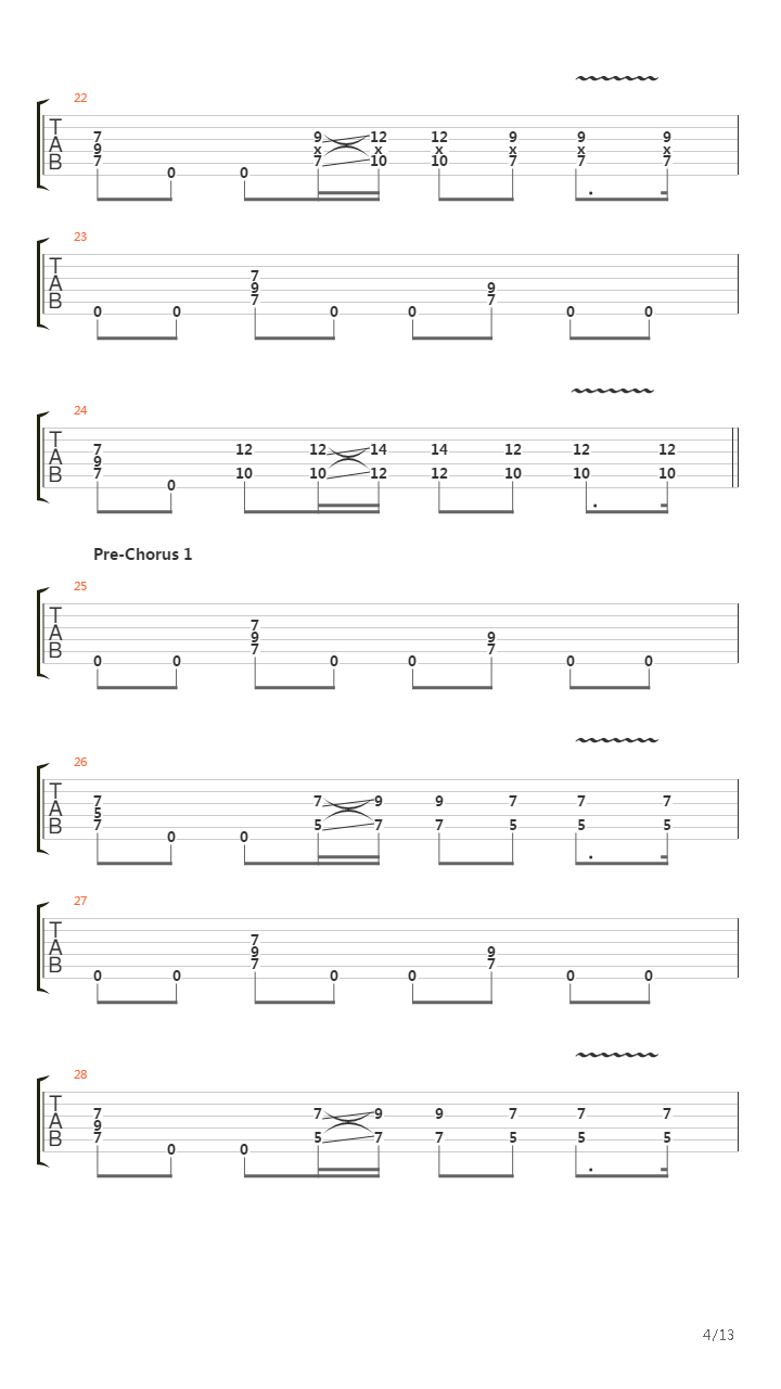 A1吉他谱