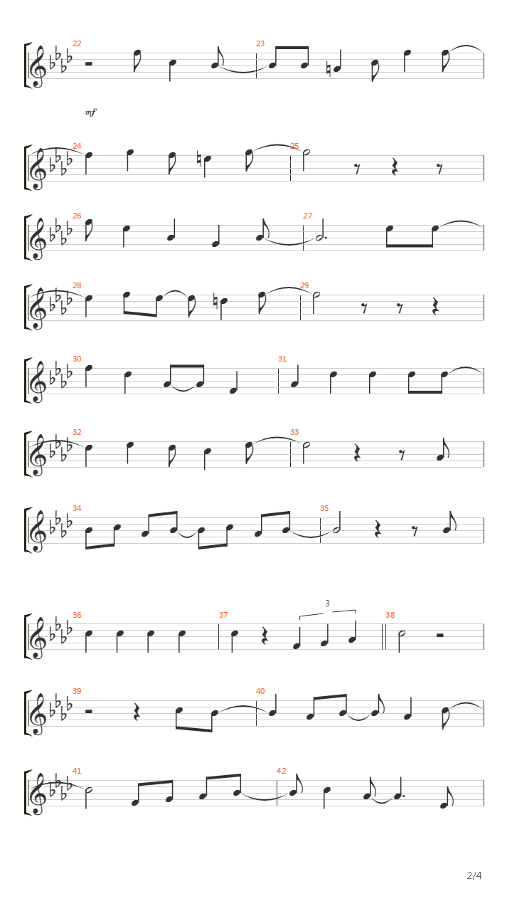 Dinge Von Denen吉他谱