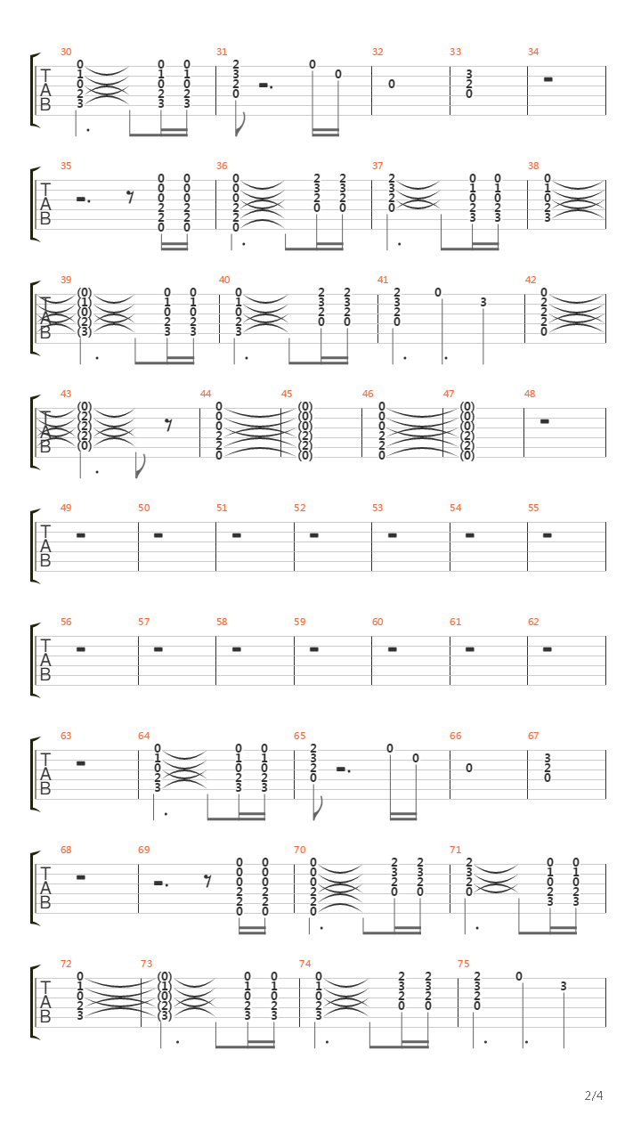 El Cattivo吉他谱