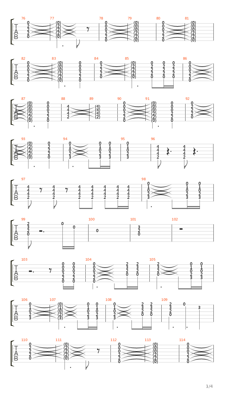 El Cattivo吉他谱