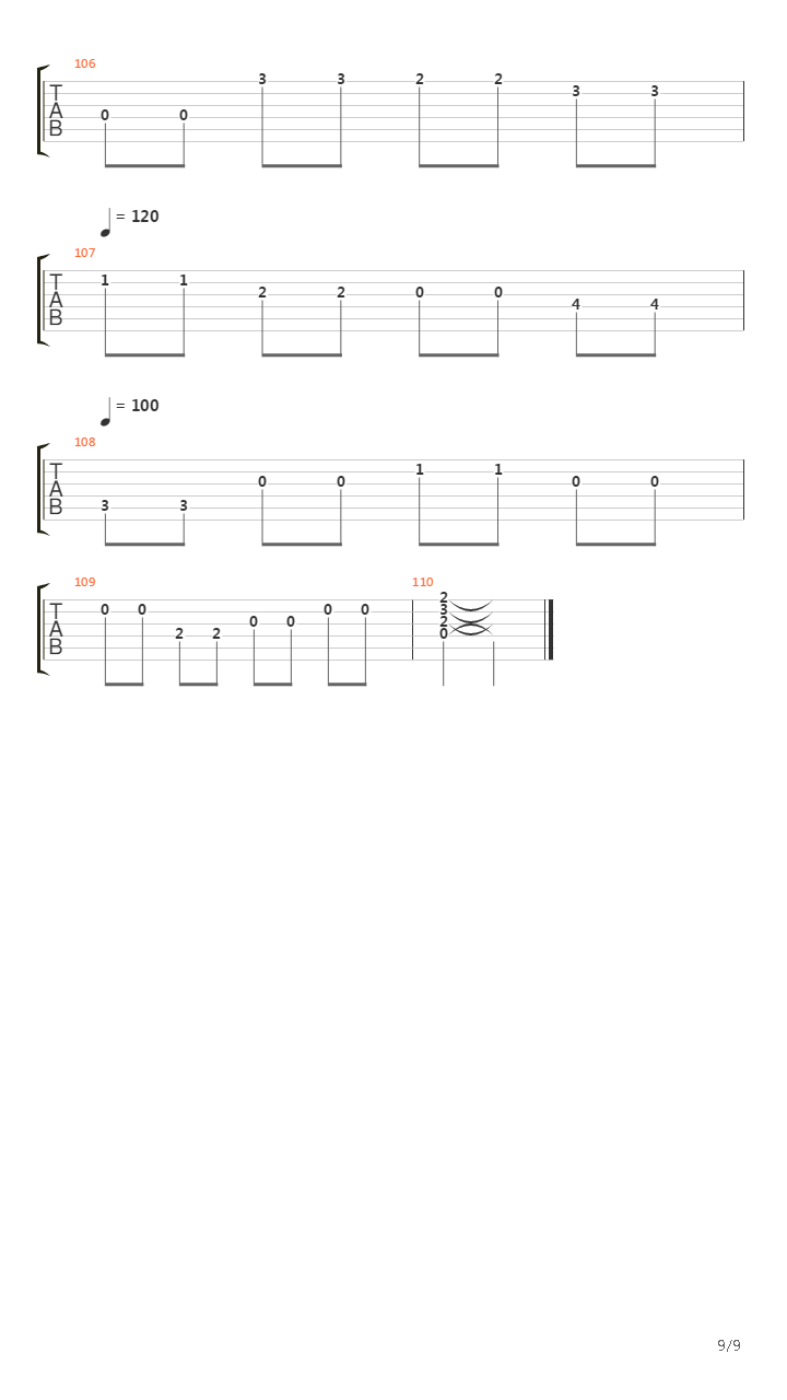 Fuer Immer吉他谱