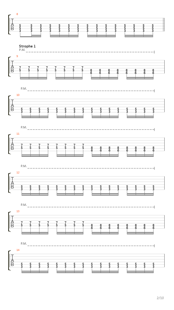 Grau吉他谱