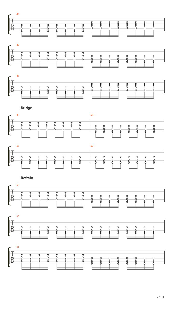 Grau吉他谱