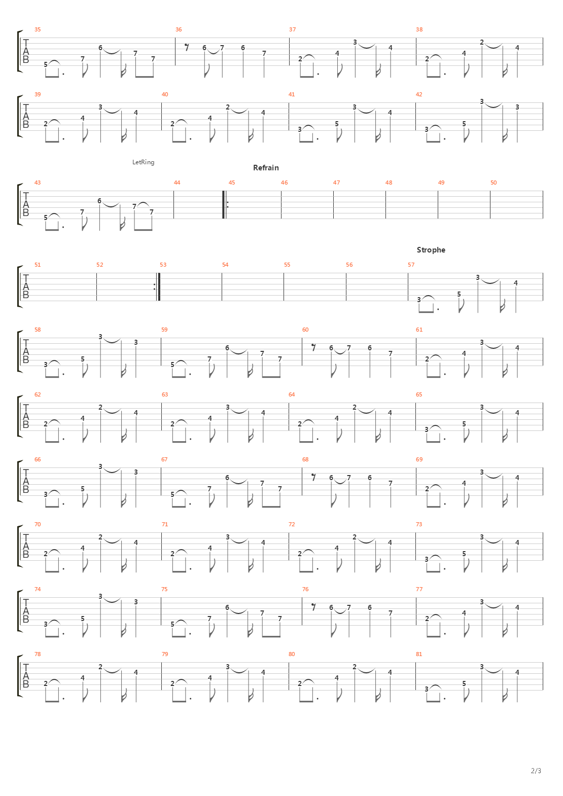 Junge吉他谱