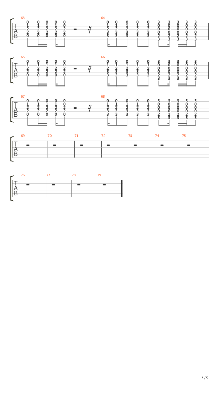 Kopfber In Die Hlle吉他谱